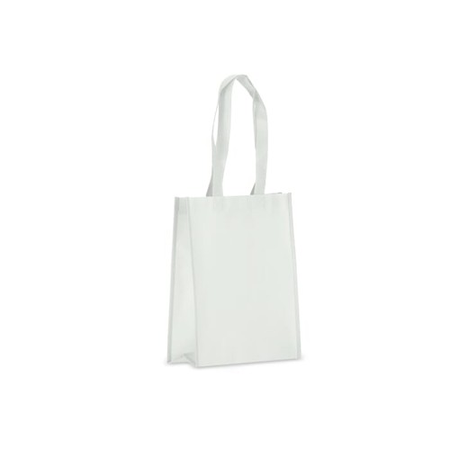 R-PET Draagtas gelamineerd non-woven 24 x 11 x 30cm 105g/m²
