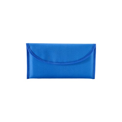 600D polyester document pouch with two pockets and velcro closure