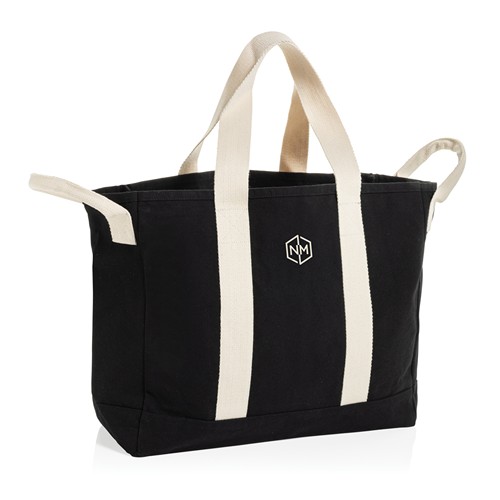 BEAU AWARE™ Beach bag 400gsm recycled canvas, with side hand BEAU AWARE™ Beach bag 400gsm recycled canvas, with side hand