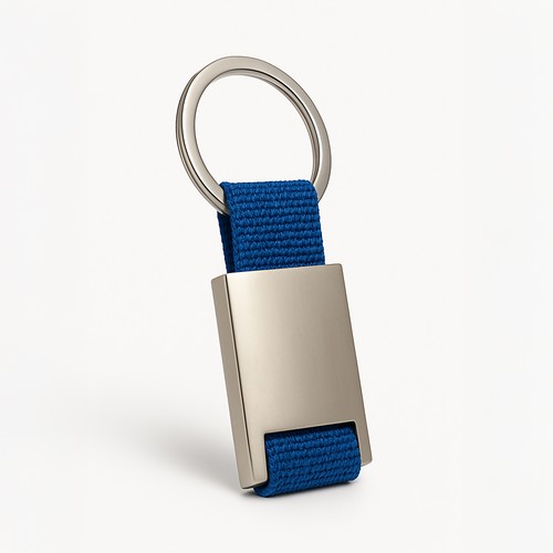 Metal and nylon key ring Metal and nylon key ring