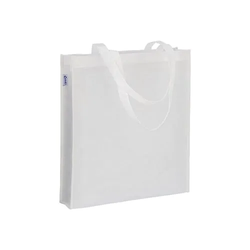 80 g/m2 R-pet shopping bag , with 65 cm long handles and gusset 80 g/m2 R-pet shopping bag , with 65 cm long handles and gusset