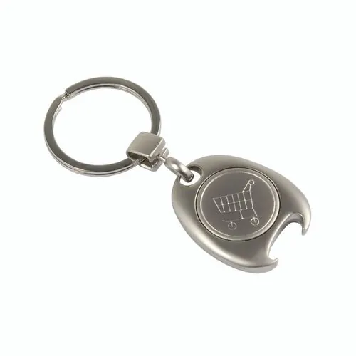sleutelhanger met winkelmuntje