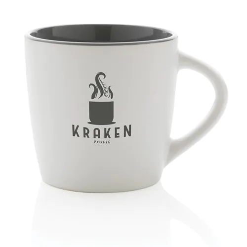 Ceramic mug with coloured inner 300ml Ceramic mug with coloured inner 300ml