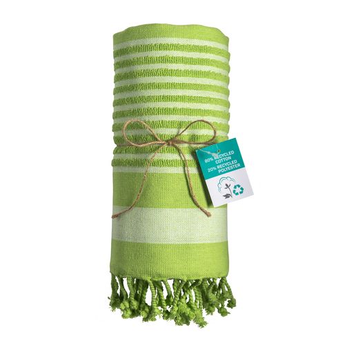 350 g/m2 recycled cotton beach towel/pareo