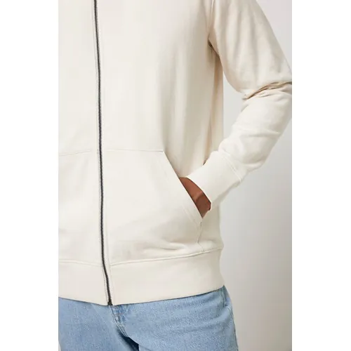 IQONIQ Abisko gerecycled katoen hoodie met rits