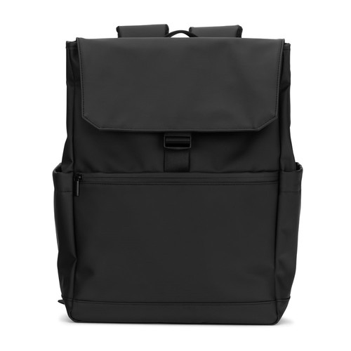 AZORES BAG. PU laptop rucksack (16"), with a flap covering all compartments AZORES BAG. PU laptop rucksack (16"), with a flap covering all compartments