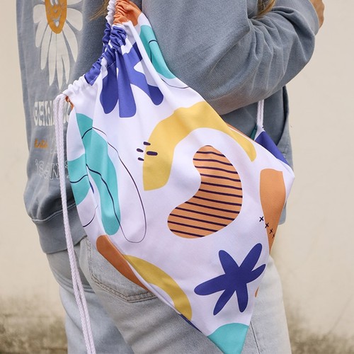 CUSTOMIZABLE COTTON BAG BACKPACK CUSTOMIZABLE COTTON BAG BACKPACK