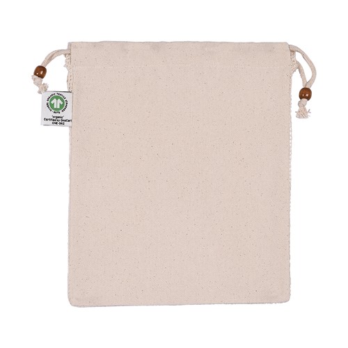 ORGANIC COTTON DRAWSTRING BAG