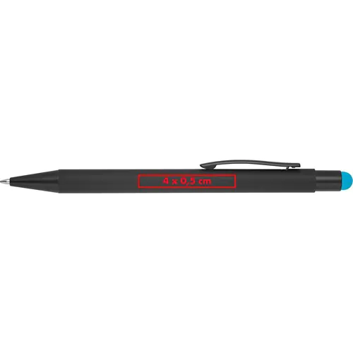 Metal ballpoint pen with touch function Ohara