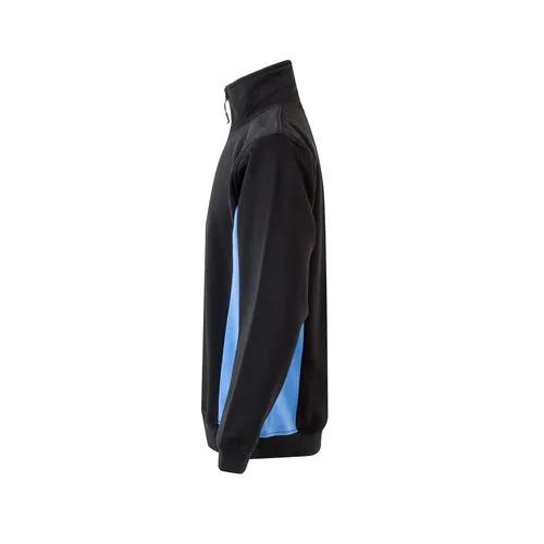 VL SVAROG. Sweat bicolore en éponge (260g/m²), en polyester (65%) et coton (35%)