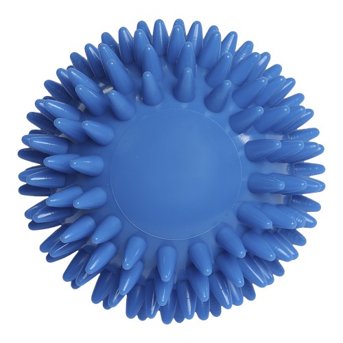 Balle de massage hérisson avec gaufrage rond (78 mm, bleu), "Made in Germany" Balle de massage hérisson avec gaufrage rond (78 mm, bleu), "Made in Germany"