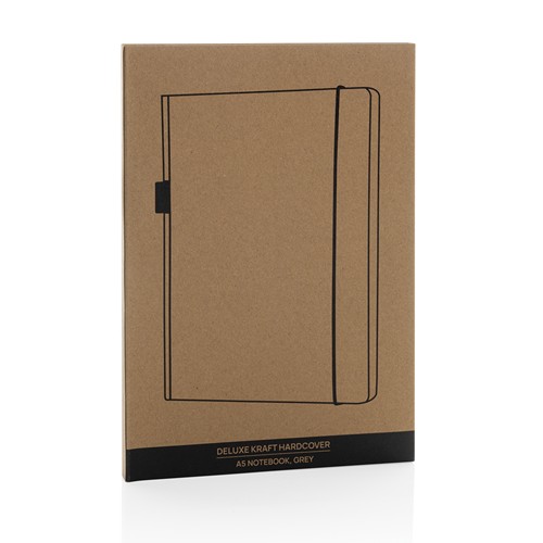 A5 deluxe kraft hardcover notebook