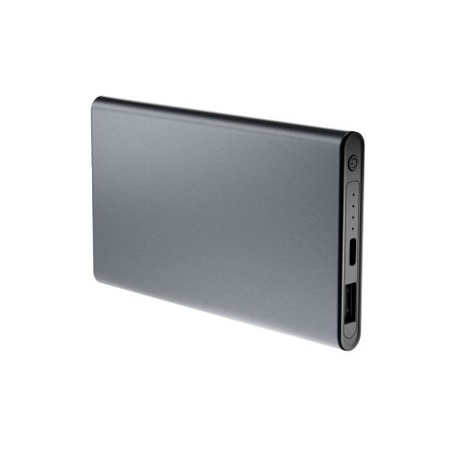 Recycled aluminium power bank Jazz