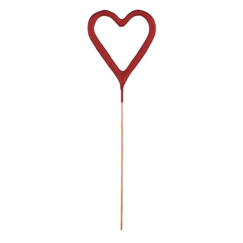 Wondercandle mini with Wondercard  - heart, gold