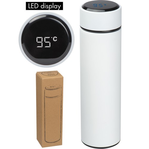 Drinking bottle with LED display WINSTON Drinking bottle with LED display WINSTON