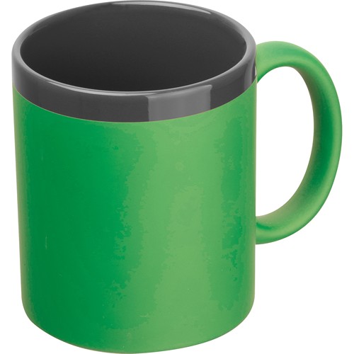 Ceramic mug – rubberized RONALD Ceramic mug – rubberized RONALD