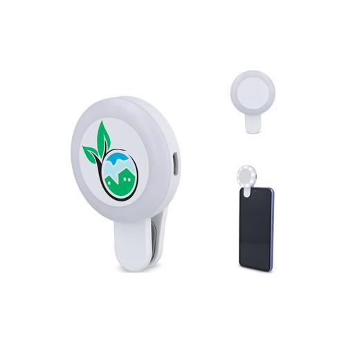 Luz LED universal portátil para selfies con 3 niveles de brillo Luz LED universal portátil para selfies con 3 niveles de brillo