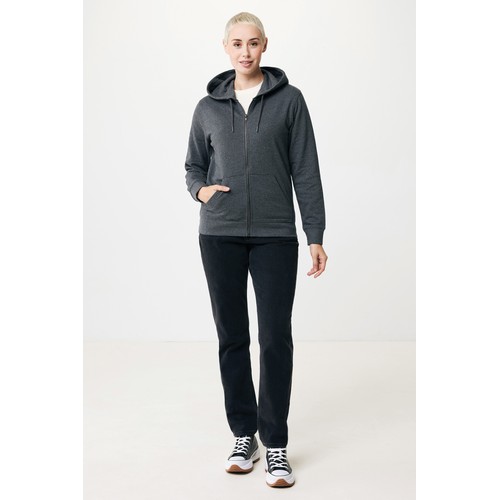 Felpa con cappuccio IQONIQ Abisko in cotone riciclato e zip Felpa con cappuccio IQONIQ Abisko in cotone riciclato e zip