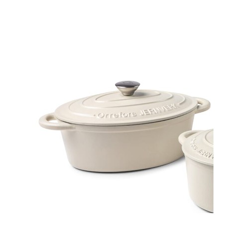 Orrefors Jernverk Enamelled Oval Iron Pan 3.5L