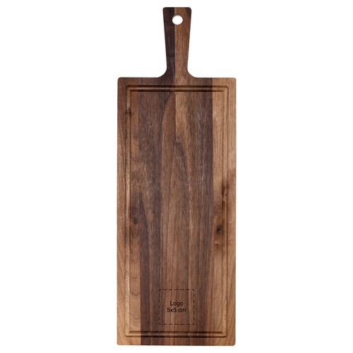 Walnut board with handle 48x17 cm Walnut board with handle 48x17 cm