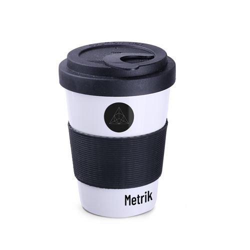 Beker Coffee2go Lock 350ml zwart