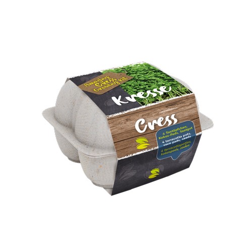 Growing kit - Eggcarton (personalized)