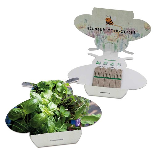 Bâtonnets de graines - abeille - Mélange d'herbes aromatiques