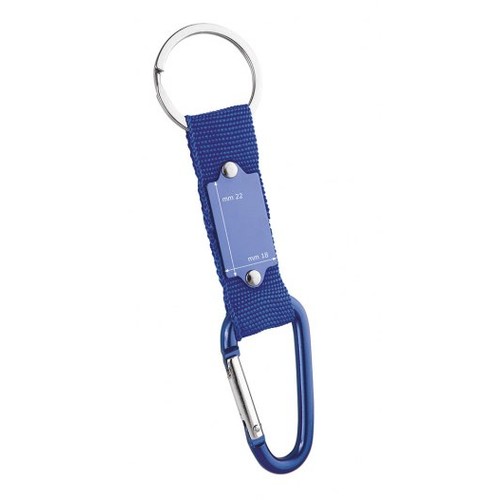 CARABINER KEYCHAIN BLUE CARABINER KEYCHAIN BLUE