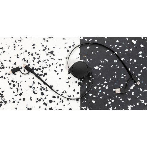 Cable 6 en 1 en TPE et plastique recyclé RCS