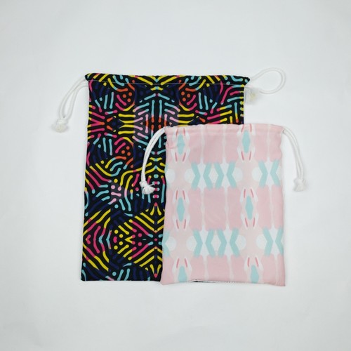 LARGE NET BAG WITH NET AND CUSTOMIZABLE RPET