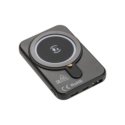 Banque d'énergie magnétique R-ABS 5000 mAh, sortie sans fil 15W