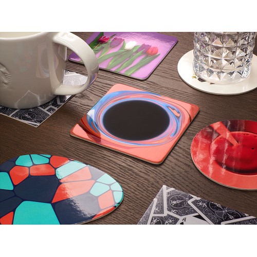 Bedruckter Papieruntersetzer