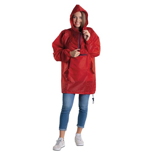RAIN PROOF JACKET WITH POLYESTER BAG