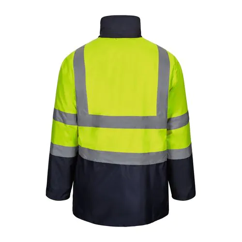 VL JUNO LARGE. Parka 4 en 1 bicolore (180g/m²), en polyester (100%) avec finition PU