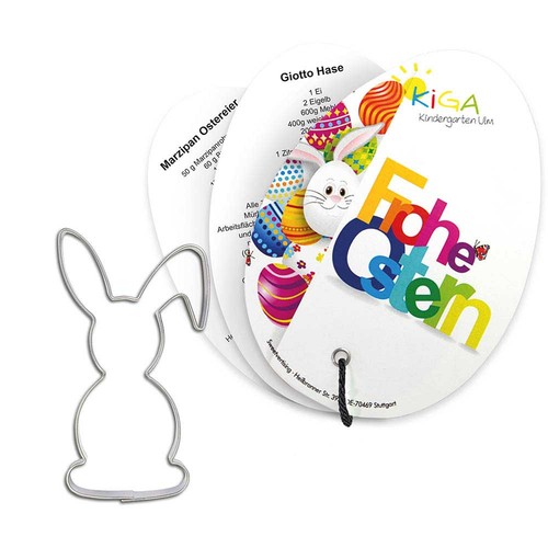 Baking-shapes with recipe book Easter egg - bunny 3 Baking-shapes with recipe book Easter egg - bunny 3