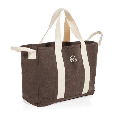 BEAU AWARE™ Beach bag 400gsm recycled canvas, with side hand BEAU AWARE™ Beach bag 400gsm recycled canvas, with side hand