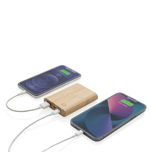 Bamboo 5.000 mAh powerbank Bamboo 5.000 mAh powerbank