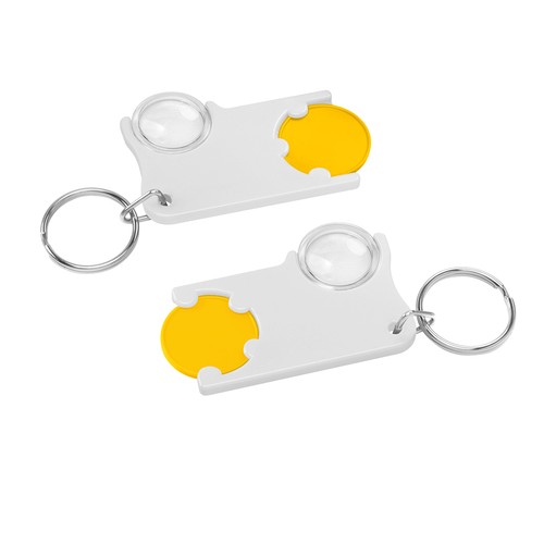 Portagettone con gettone 1€ Portagettone con gettone 1€