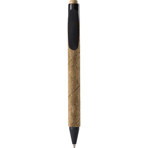 CORK AND WHEAT STRAW + ABS BALLPOINT PEN