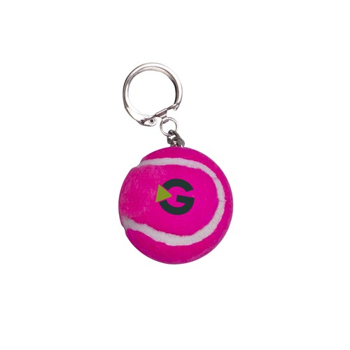 Tennis ball keychain coloured Tennis ball keychain coloured