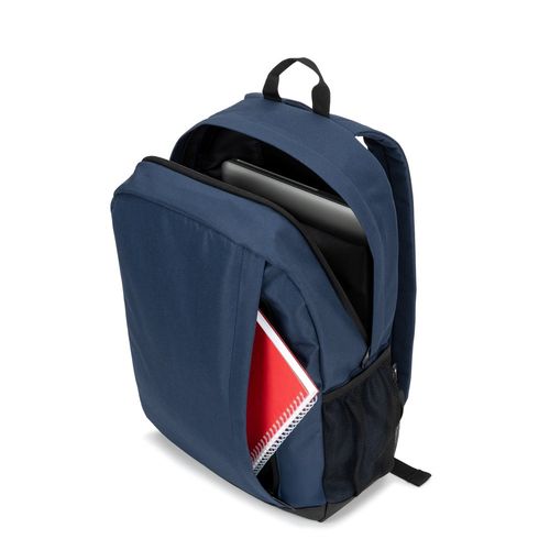 LIVERPOOL. Mochila para portátil de 15 pulgadas de poliéster reciclado 600D de alta densidad