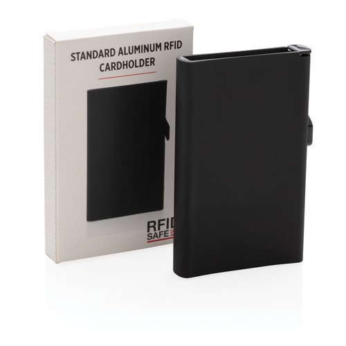Tarjetero RFID de aluminio estándar Tarjetero RFID de aluminio estándar