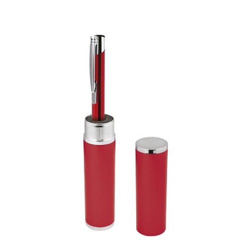 BOÎTE ALUMINIUM ROUGE - SANS STYLO