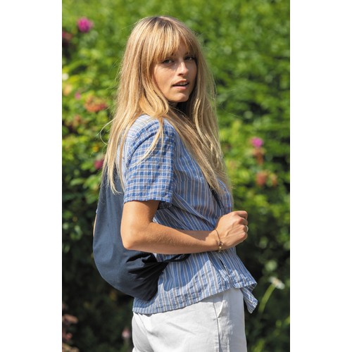 Impact AWARE™ recycled cotton drawstring backpack 145g Impact AWARE™ recycled cotton drawstring backpack 145g