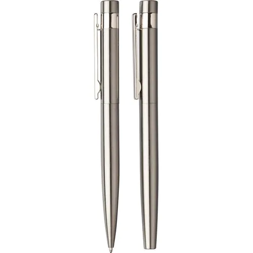 Recycled stainless steel writing set Fritz Recycled stainless steel writing set Fritz