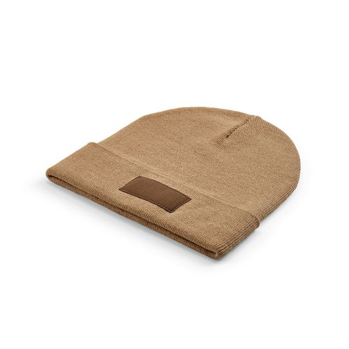 Cuffia Tupac in cotone riciclato. Patch personalizzabile