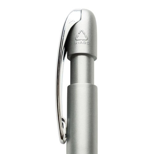 Stylo à clip métallique en ABS recyclé GRS Glide