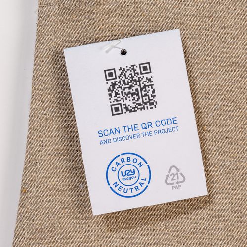 280 g/m2 recycled cotton carbon neutral apron 280 g/m2 recycled cotton carbon neutral apron