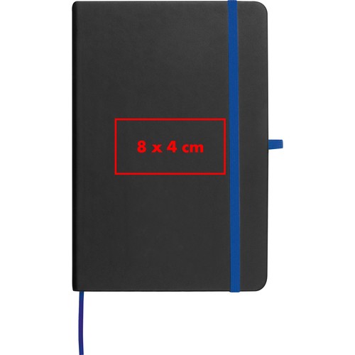 Carnet de notes A5 avec gravure en couleur