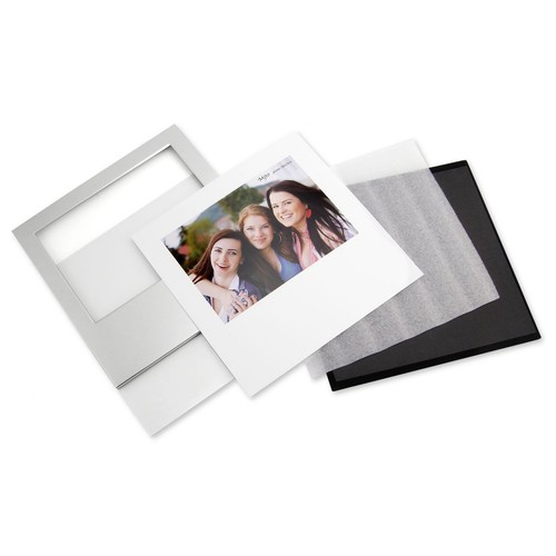 CADRE PHOTO ALUMINIUM BRILLANT 130x90 mm